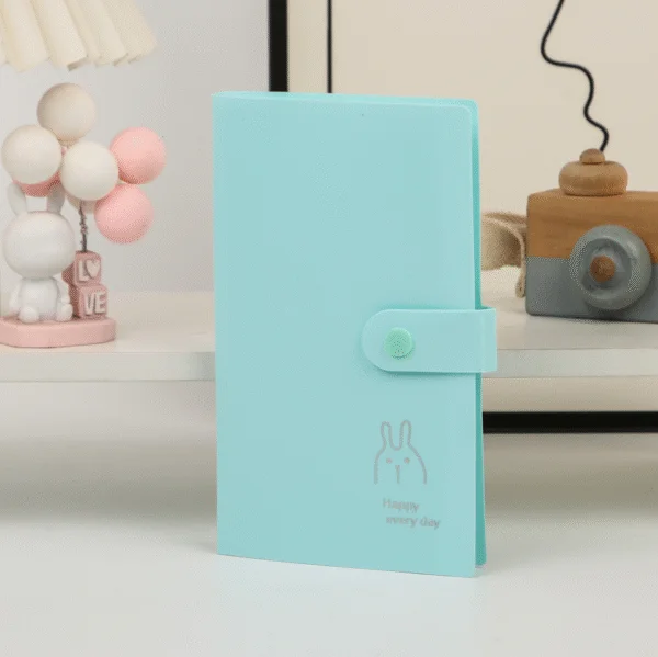Anti-Oxidation Jewelry Album with Zip Lock Bag (Blue) । CN-62