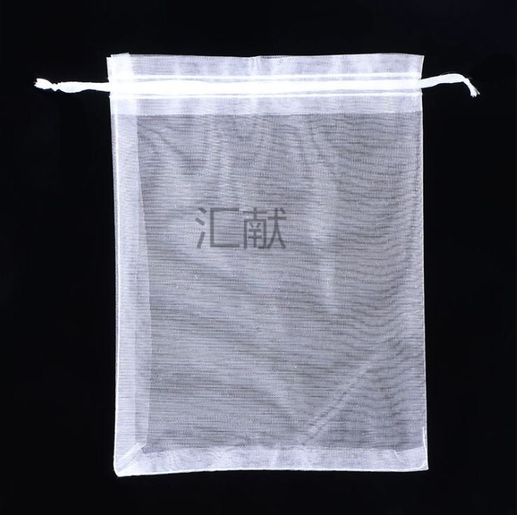 50 PCs । Reusable Fruit Protection Nylon Net Bag (15x20 cm) । CN-42 - Image 5