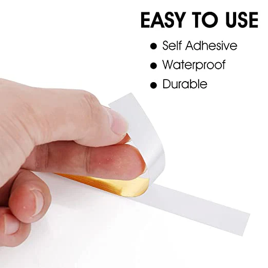 Sliver । Self-Adhesive 1-Line Waterproof Tiles Gap Tape (1x5000 cm) । CN-15 - Image 7