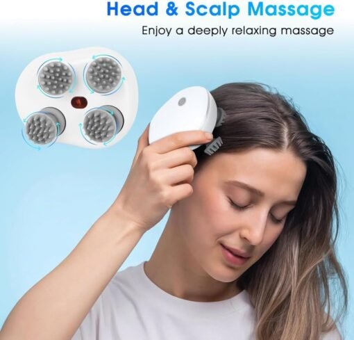 Smart Scalp Massager with Red Leaser । CN-81 - Image 5