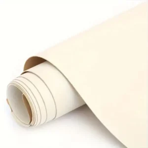 Cream White । Self-Adhesive PU Leather Repair Patch (10 sq. ft. / 27x54 inch) । CN-74