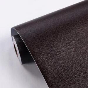Chocolate । Self-Adhesive PU Leather Repair Patch (5 sq. ft. / 13.5x54 inch) । CN-74