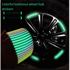 40 PCs । Self-Adhesive Luminous Wheel Rim Sticker । CN-86