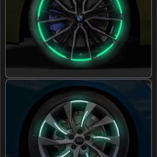 40 PCs । Self-Adhesive Luminous Wheel Rim Sticker । CN-86 - Image 3