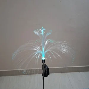 Star Double Layer Fiver Waterproof Solar LED Outdoor Garden Light (2 PCs) । CN-121